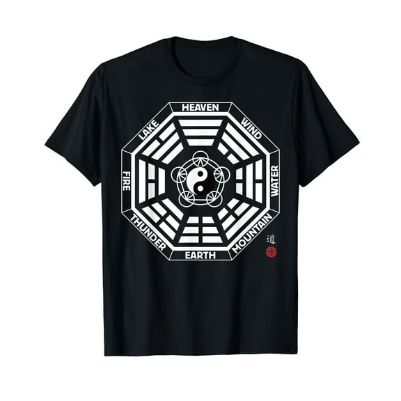 Tai Chi Bagua Fuxi Yin Yang 5 Elements T-Shirt