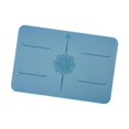 thumbnail image 1 of Colchoneta pequeña, antideslizante y portátil, ideal para entrenamientos en el gimnasio, ejercicios de rodillas o pilates. Perfecta para viajar. Azul, 1 of 7