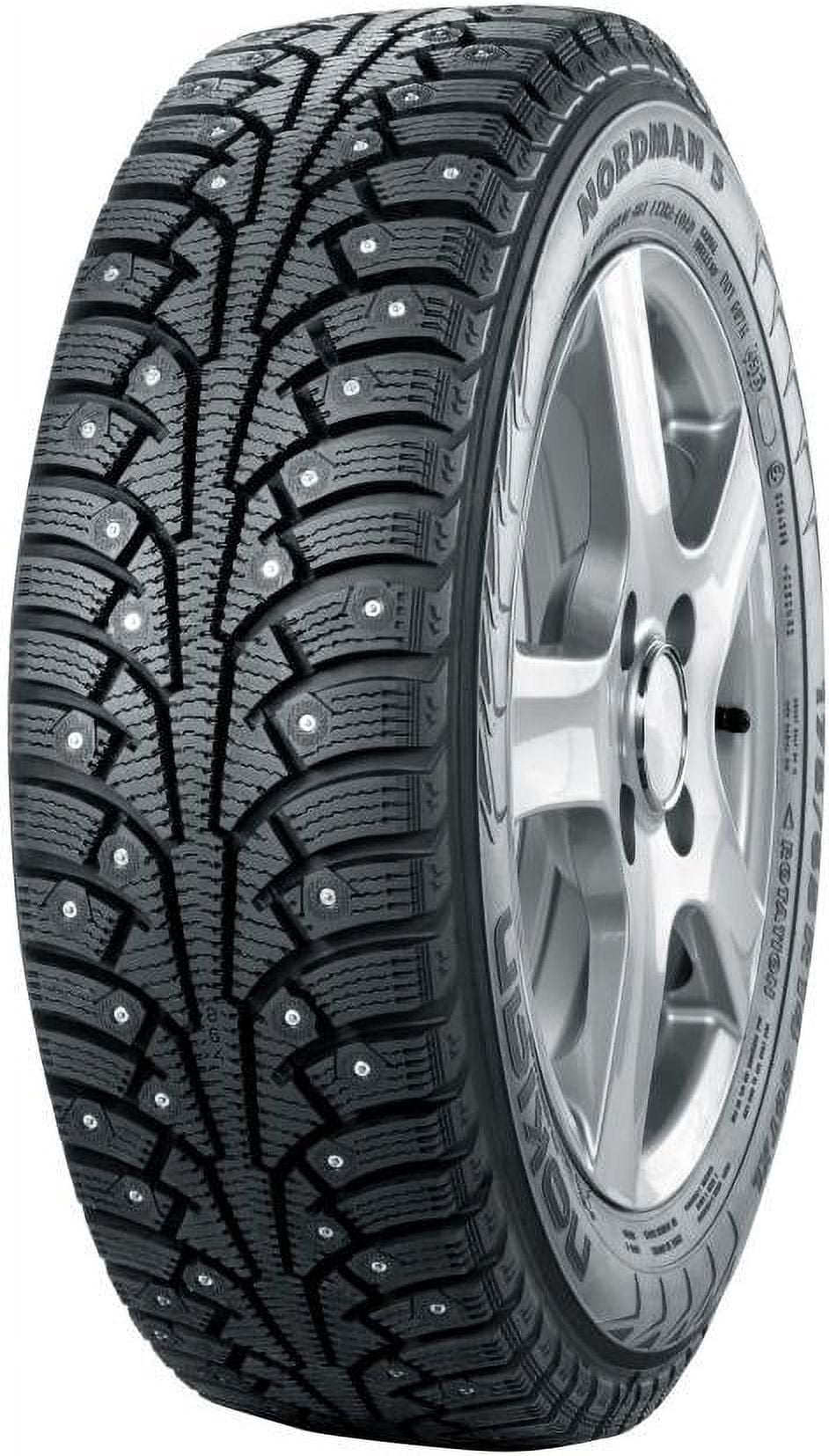 Nokian Nordman 5 Studded 175/65R14 86 T Tire Fits: 2008 Honda Fit DX, 2007 Honda Fit Base