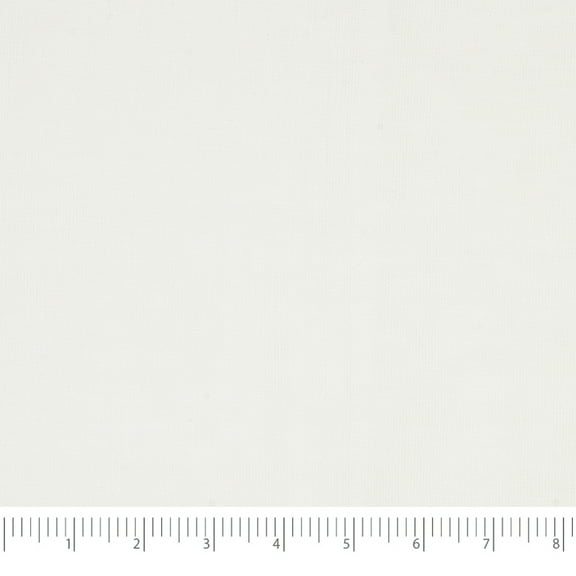 Roc-lon 100% Organic Cotton, 60"/61", Sewing Craft Fabric, 2-layer Solid Muslin/Gauze, White, Cut by Yard
