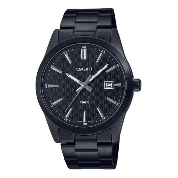 Casio Black Ion-Plated Stainless Steel Mens Watch