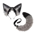 thumbnail image 4 of Ensemble Oreilles et Queue Anime Cosplay Serre-Tête Bandeau Accessoires Cheveux, 4 of 10