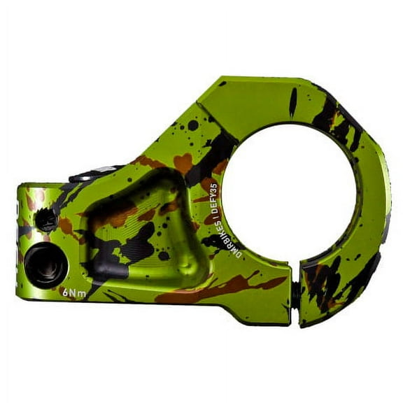 DMR Defy Stem - 35mm, 35mm Clamp, 5mm, 1 1/8", Liquid Camo Green
