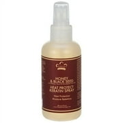 Nubian Heritage Heat Protect Spray - Keratin Honey And Black Seed - 5 Oz