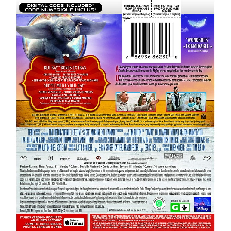 Dumbo DVD