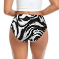 thumbnail image 3 of Womens Underwear Leopard And Zebra k Cuteness No Show Seamless Underwear for Women, Soft Stretch Women's Panties, Hipster Ladies Panties Bikini Underwear Briefs, 3 of 6