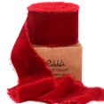 thumbnail image 1 of Cinta decorativa Ribbli de terciopelo rojo de 5 cm de ancho, rollo de 2,7 m, 1 of 5