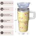 thumbnail image 3 of 20OZ Unicorn Tumbler with Handle Insulated Travel Tumbler Great Gifts for Women Unicorn Lovers Perfect for Birthday Christmas and Bowling Nights, 3 of 6