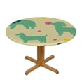 thumbnail image 3 of JEUXUS Border Collie Pattern, Round Tablecloth Waterproof Anti-Shrink Soft Polyester Table Cloth Washable Table Cover for Banquet Home Indoor or Outdoor, 3 of 7