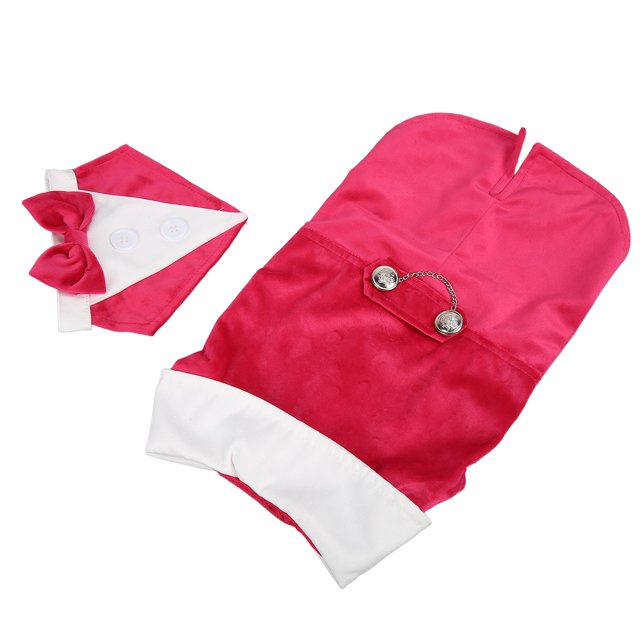 Traje de perro ropa formal ligera para mascotas color rojo rosa para cachorro para boda ANGGREK Otros