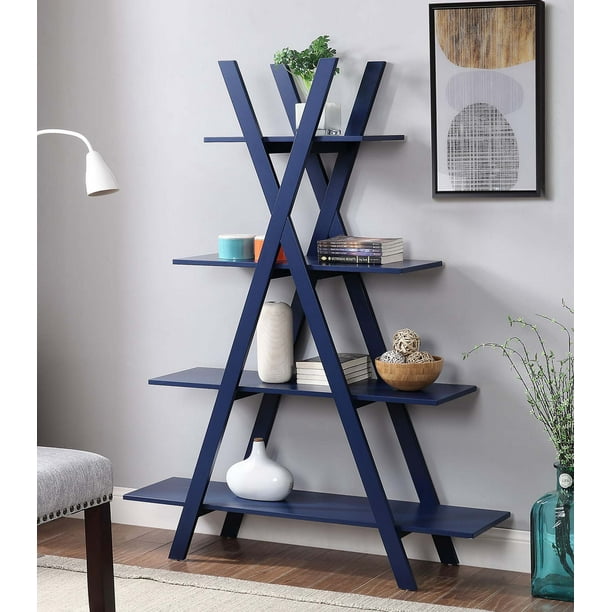 Convenience Concepts Oxford a Frame Bookshelf Multiple Finishes