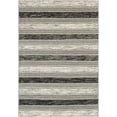 thumbnail image 3 of Mark&Day Wool Rugs, 2x3 Marvelle Global Black Area Rug, Black Brown Cream Carpet for Living Room, Bedroom or Kitchen (2' x 3'), 3 of 7