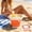 Orange, variant on Collapsible Beach Bucket Sandbox,Portable Fishing Water Pail,Space Saving Outdoor Waterpot,for Garden Planting,Traveling,Beach Summer Toys Fun