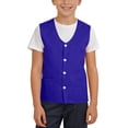 thumbnail image 6 of hotojiny Baby Boys Girls Lightweight Vest Kids Sleeveless Button down Jacket Unisex Infant Formal Waistcoat for 3-12 Years, 6 of 7