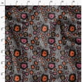 thumbnail image 3 of Soimoi Gray Crepe Silk Fabric Wild Animal Skin Fabric Prints by Yard 42 Inch Wide, 3 of 6