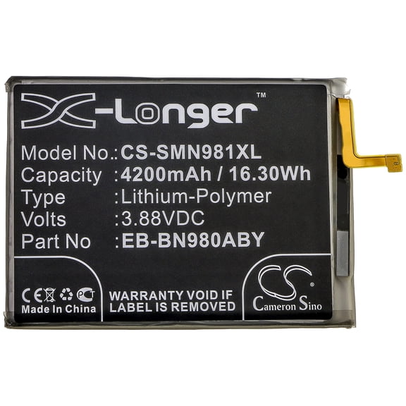 4200mAh GH82-23496A EB-BN980ABY Battery for Samsung SM-N981N Galaxy Note 20 SM-N981U1 SM-N981U Galaxy Note 20 5G SM-N981P SM-N98