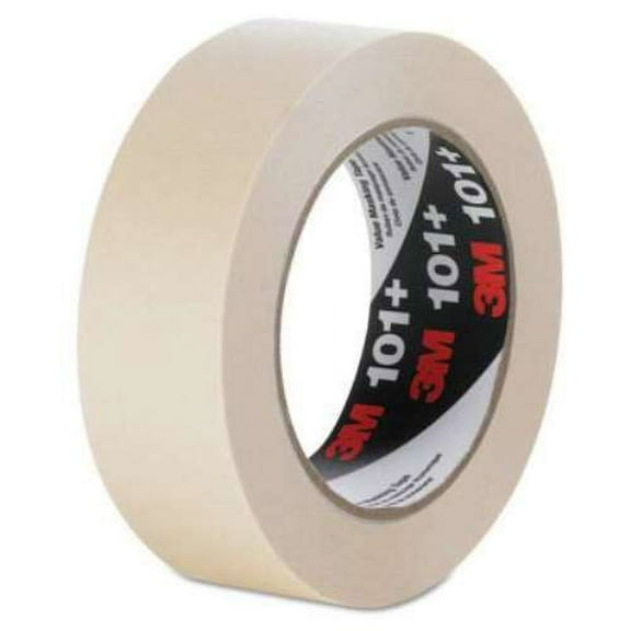 3M 101 Masking Tape 5.1 Mil 2" x 60 yds. Tan 24/Case T937101