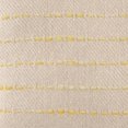thumbnail image 5 of LR Home Torrent Cotton Blend Poly Filled Pillow in Yellow/Ivory, 20" x 20", 5 of 9
