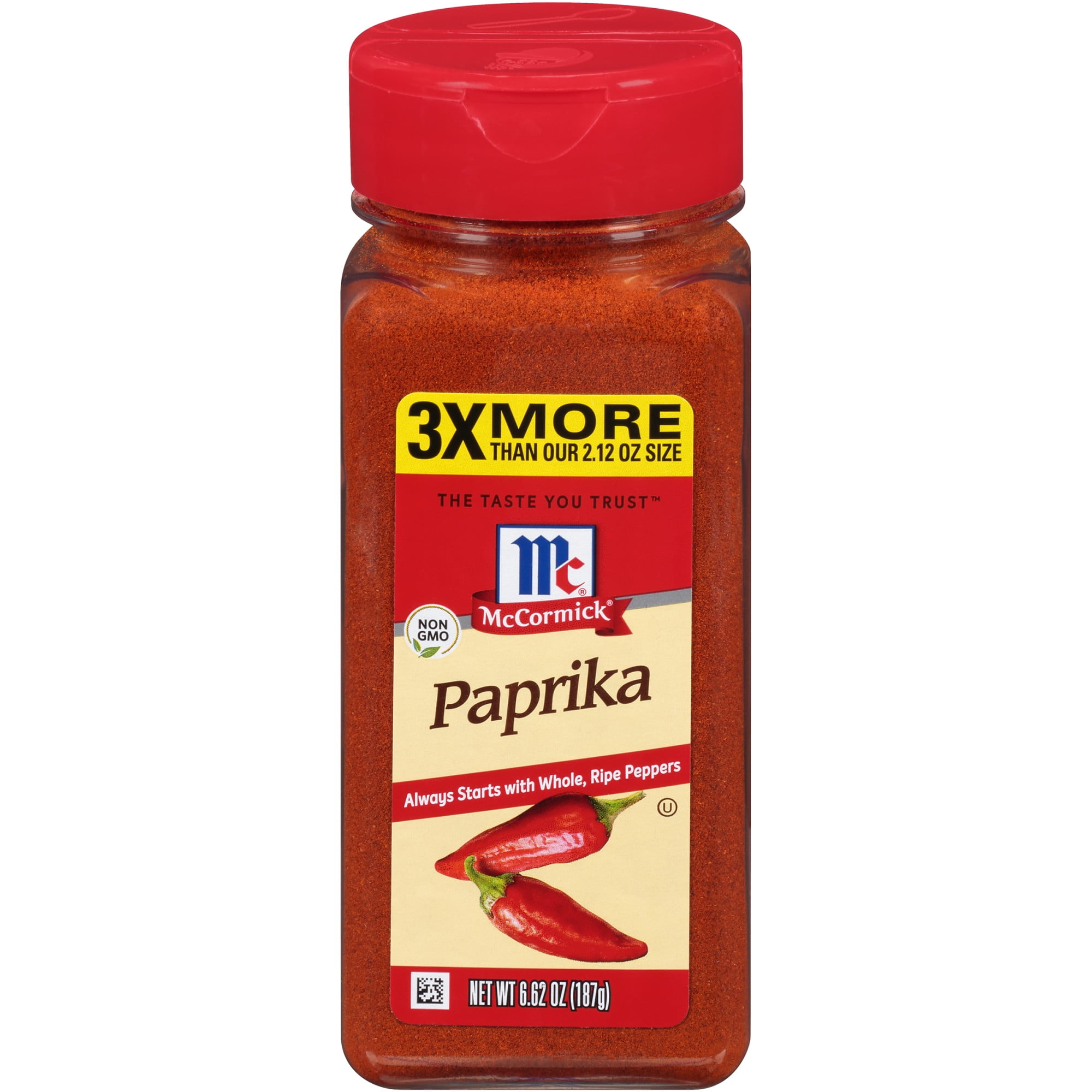 McCormick Paprika, 6.62 oz