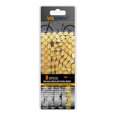 thumbnail image 1 of Sywqhk VG Sports Cadena de bicicleta 116 eslabones 8 velocidades MTB medio cadena hueca (oro) Sywqhk Alta Calidad, 1 of 6