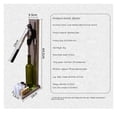 thumbnail image 3 of Machine à Bouchonner les Bouteilles de Vin Rouge Manuelle en Acier Inoxydable Petit Bouchon de Vin Commercial, 3 of 5