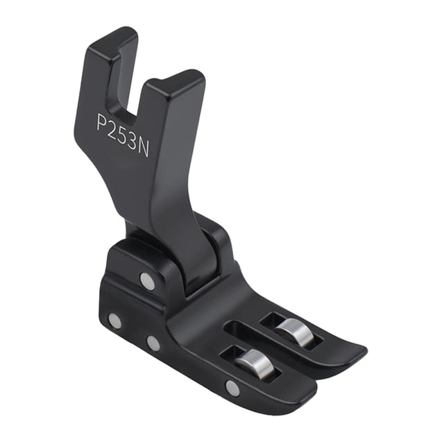 pie prensatelas de rodillo,Prensatelas de rodillo para máquina de coser industrial,Pie de coser P253N,pieza de máquina de coser resistente,Accesorio para prensatelas auxiliar,repuestos de