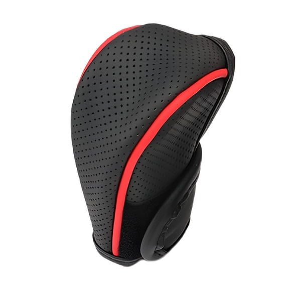 LADYGYM No Slip Universal Car Automatic Hand Gear Shift Knob Cover Leather Protector