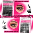 thumbnail image 4 of Kit de racimos de pestañas MilyBest Lash, 808 unidades, rizo en D con pegamento, 4 of 9