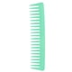 thumbnail image 1 of Peine de dientes anchos, pelo grande redondeado, sin mango, peine para desenredar, para cabello rizado, cabello seco y mojado, verde, 1 of 14