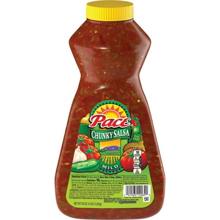 Chunky Mild Salsa - Pace Chunky Salsa, Mild, 64 oz. Jar