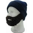 thumbnail image 2 of YEKEYI Unisex Wacky Beard Hat Knit Funny Beanie Halloween Cap Wind Mask, 2 of 5