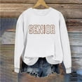 thumbnail image 2 of DAFPZW Senior 2026 Sweatshirt for Women Class Of 2026 Graduation Crewneck Sweatshirts Funny Cute Pullover Tops Loose Casual, 2 of 5