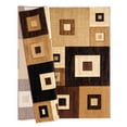 thumbnail image 2 of United Weavers Bristol Area Rug 2050 10250 Cicero Brown Cubes Blocks 5' 3" x 7' 6" Rectangle, 2 of 2