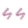 thumbnail image 3 of Matsuzay Tailor Tape Measuring Clothes Dress Sewing Double Sided Cloth Waist Dressmaker Professional Scale Ruler Head Rosado 2Conjunto, 3 of 6