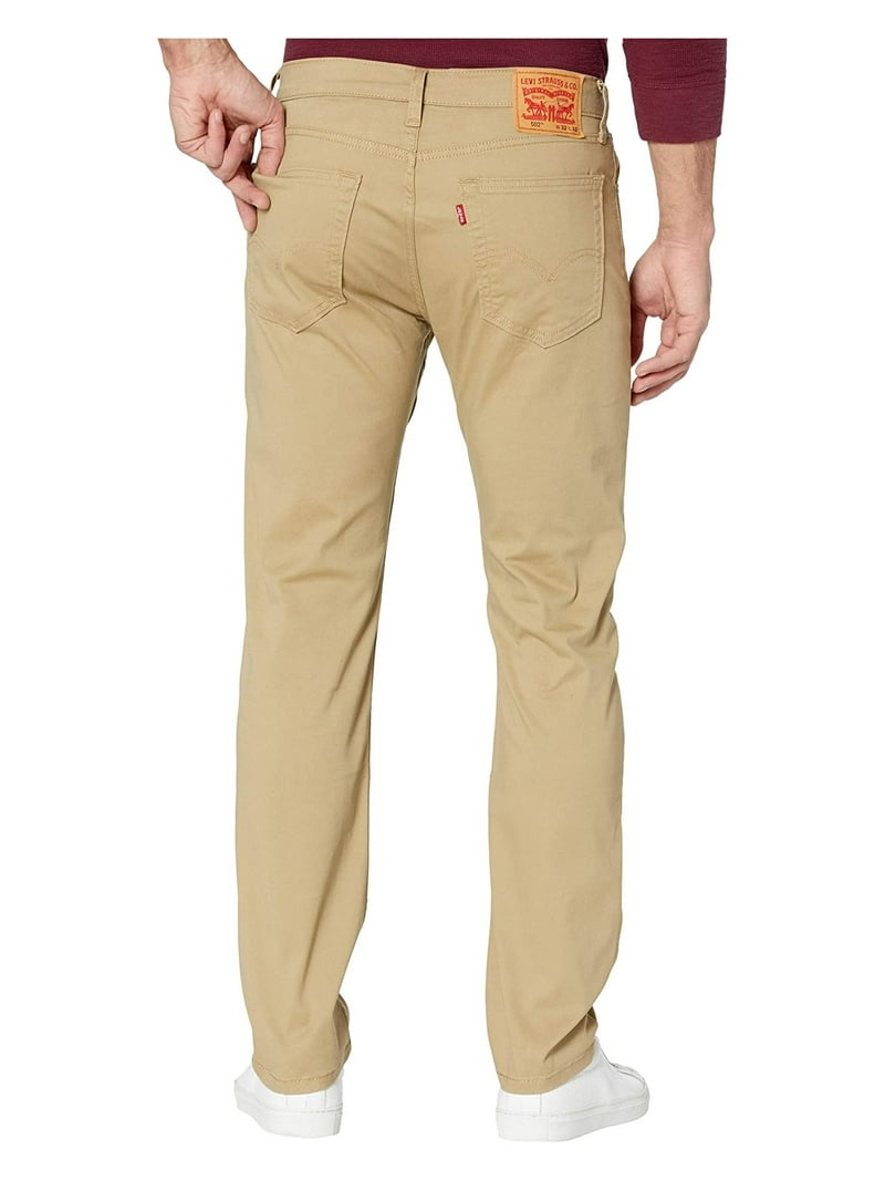 Levi's HARVEST GOLD TWILL Men's 502 Regular Taper-Fit