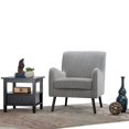 thumbnail image 2 of Natural Greige Chaise d'Appoint en Gris, 2 of 5