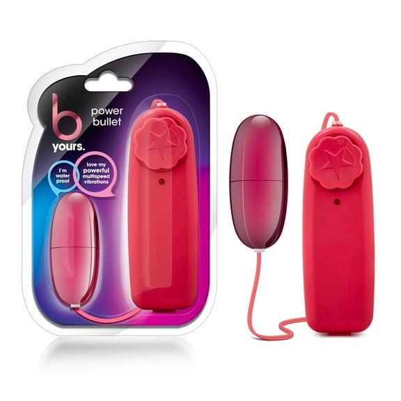 Blush B Yours Power Bullet Remote-Controlled Egg Vibrator Cerise