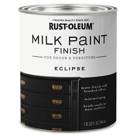Rust-Oleum 331052 Milk Paint Finish ECLIPSE qt