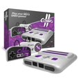 thumbnail image 1 of Classiq 2 Av Version Grey & Purple NES & SNES System [Old Skool], 1 of 4