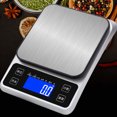 thumbnail image 4 of Kitchen Scale Food Weight Scale Electronic Kitchen Scale Kitchen Weighing Scale Stainless Steel Scale, 4 of 8