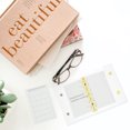 thumbnail image 2 of 4pcs Mini Binder Paper Notebooks Creative Notebooks Mini Binder Paper Scrapbooks, 2 of 8