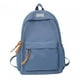 thumbnail image 1 of Mochila de moda elegante con cremalleras suaves y asa para acampar Azul, 1 of 9