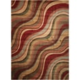 thumbnail image 2 of Nourison Somerset Striped Multicolor 7'9" x 10'10" Area Rug, (8x11), 2 of 5