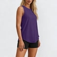 thumbnail image 5 of Hilenly Workout Tank Tops Woman UPF 50+ Sleeveless Gym Running Shirts Quick Dry Loose Fit Athletic Yoga Top, 5 of 9