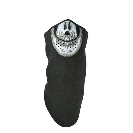 Windbreaker Motorcycle - ZANheadgear Fleece Neodanna Mask w/Windbreaker Liner - Skull