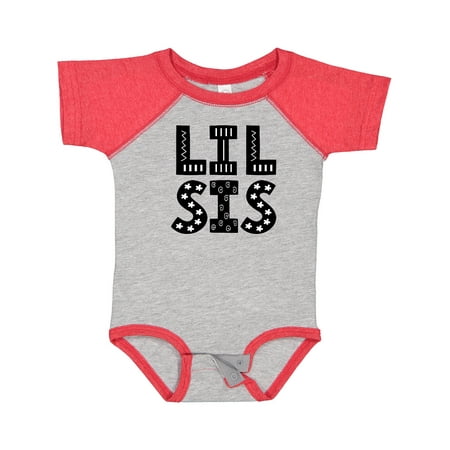 

Inktastic Little Sister Girl Clothes Outfit Gift Baby Girl Bodysuit