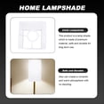 thumbnail image 2 of 2Pcs Fabric Lampshade Decorative Lamp Shade Light Home Light Fixture Accessory, 2 of 6