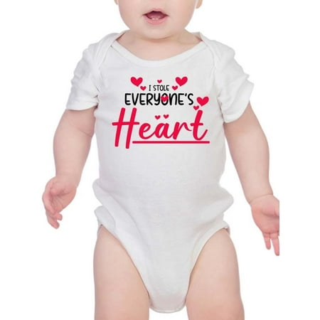 

I Stole Everyone s Heart Bodysuit Infant -Smartprints Designs Newborn