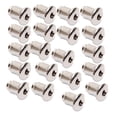 thumbnail image 1 of Granel 50 piezas Plata Cobre Metal Pendiente Tapones traseros Joyería, 1 of 6