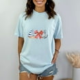 thumbnail image 2 of Coquette Ship Anchor - Women's Garment Dyed Graphic T-Shirt, 2 of 14